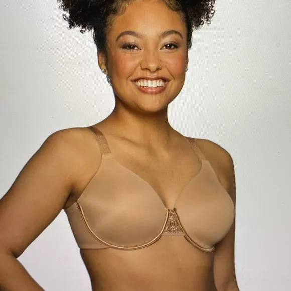 Vanity Fair Full Figure Beauty Back Bra Style 76380 Tan 40C
