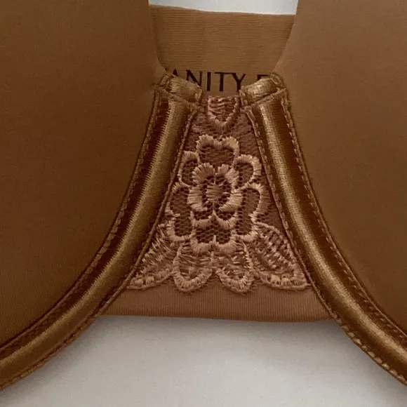 Vanity Fair Full Figure Beauty Back Bra Style 76380 Tan 40C