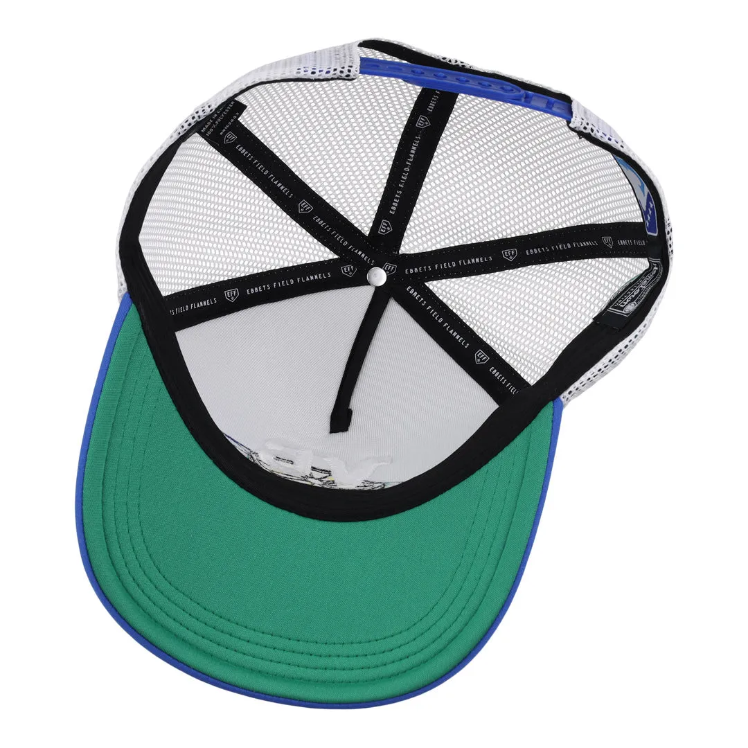 Vero Beach Dodgers EFF MiLB Vintage Foam Trucker