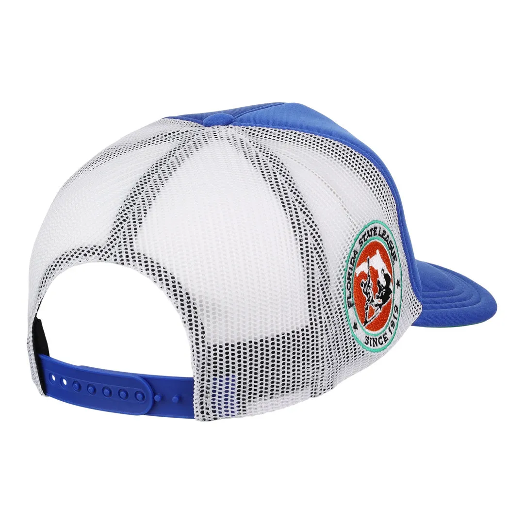Vero Beach Dodgers EFF MiLB Vintage Foam Trucker