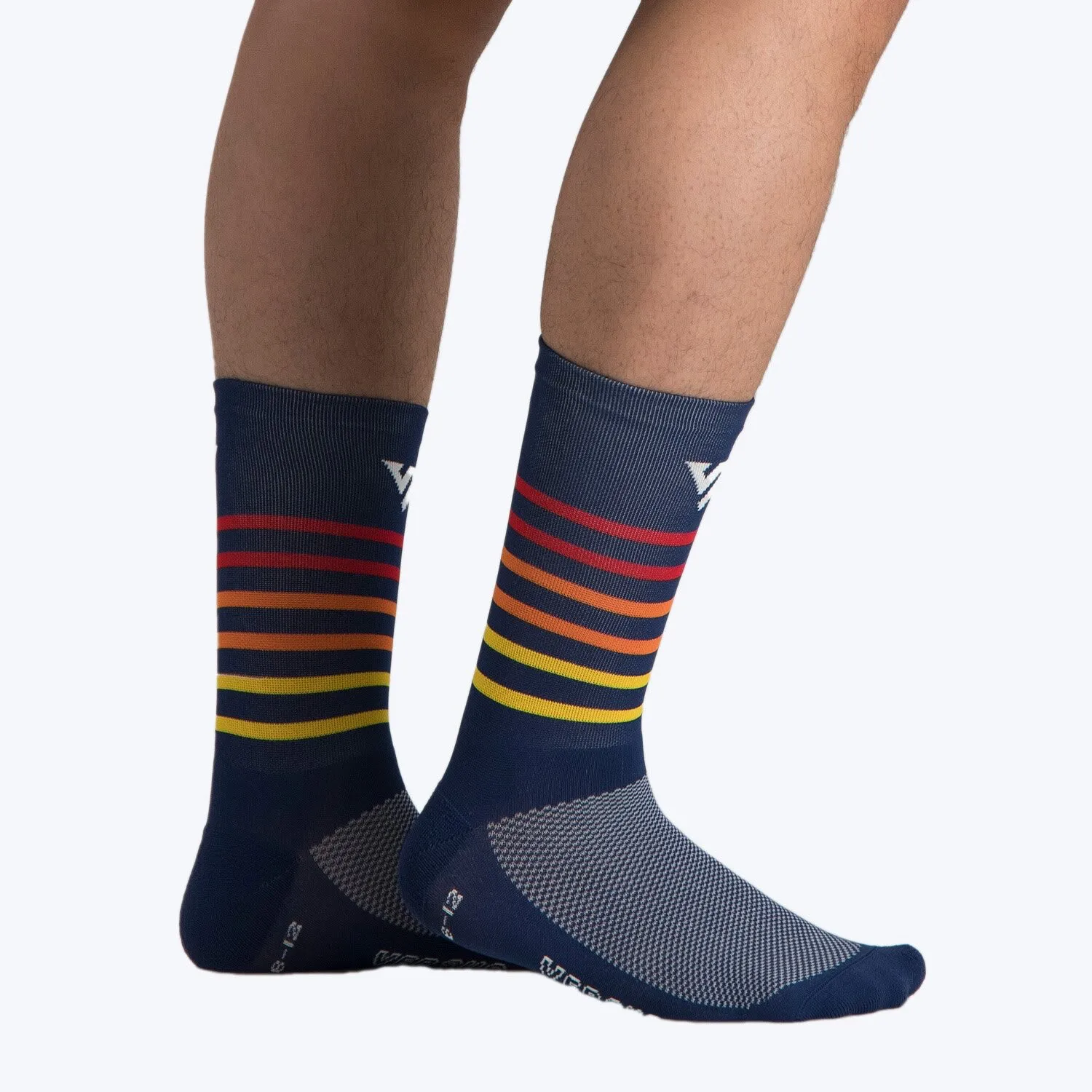 VERSUS CYCLING SOCKS (NAVY SUNRISE) 8-12