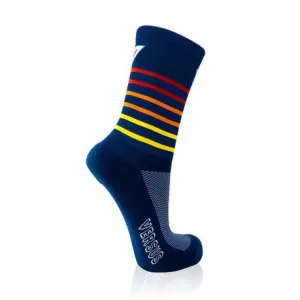 VERSUS CYCLING SOCKS (NAVY SUNRISE) 8-12