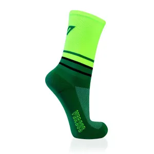 VERSUS CYCLING SOCKS (NEON YELLOW & GREEN) 4-7