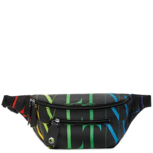 Vibrant Valentino VLTN Rainbow Waist Bag