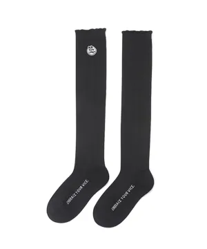 Vice Golf Atelier Aqua Knee High Socks - Black
