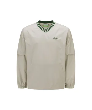 Vice Golf Atelier Men's Detachable Sleeve T-Shirt - Beige