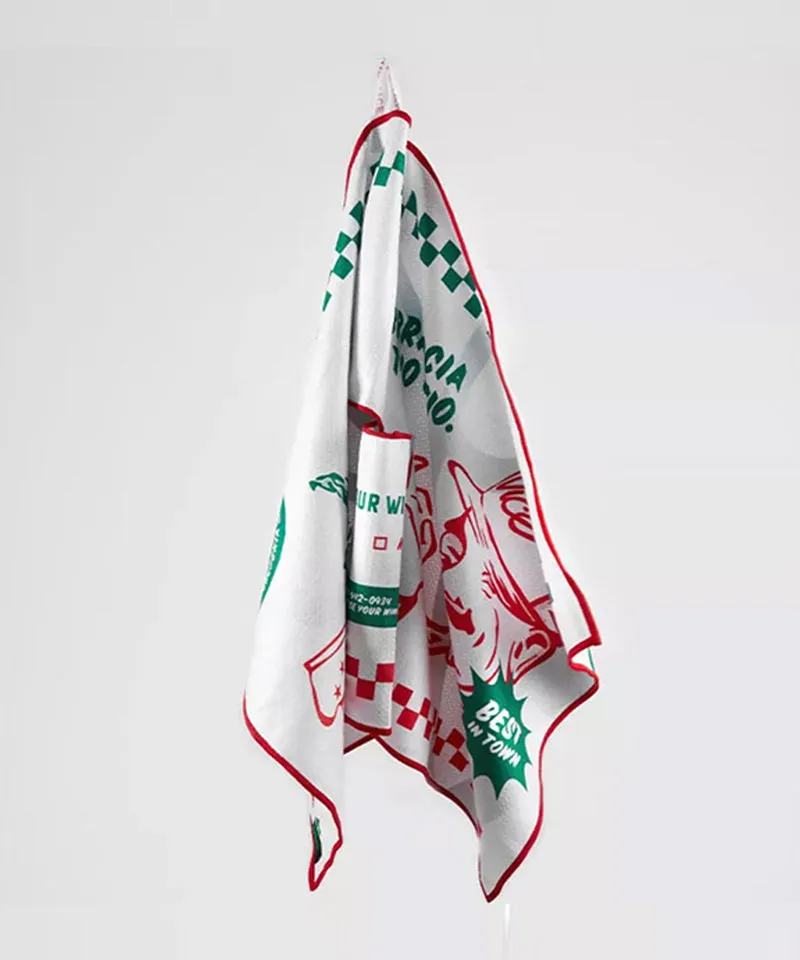 Vice Golf Atelier Shine Towel Golferia Edition - White