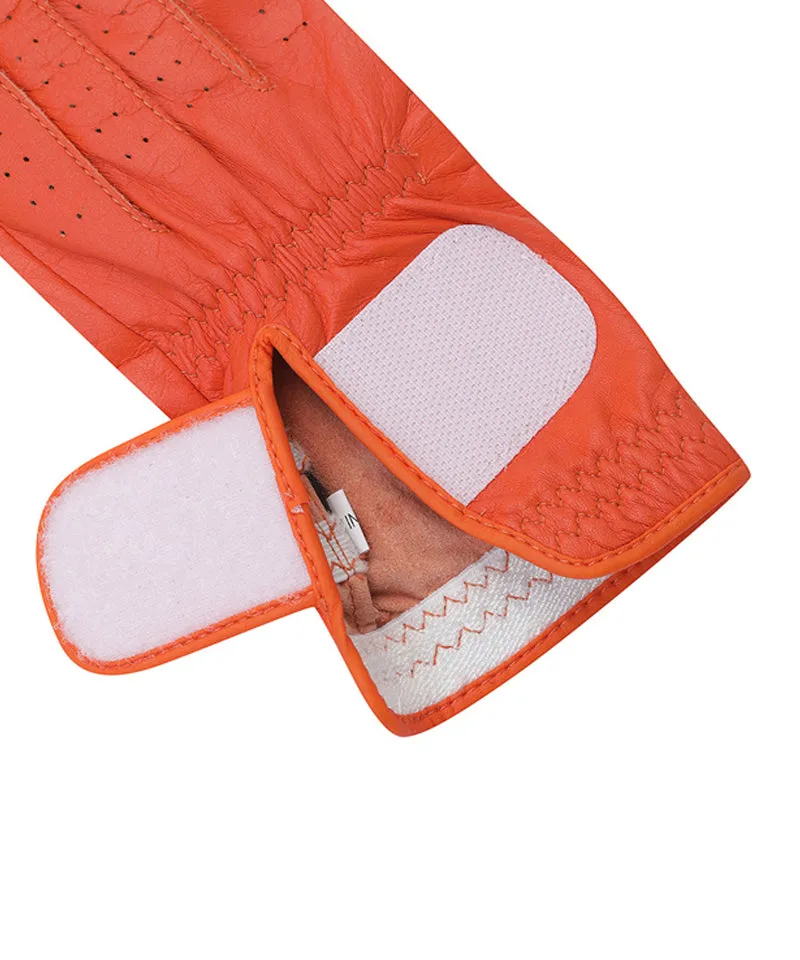 Vice Golf Atelier Women's Logo Gloves (BOTH HANDS) - Orange