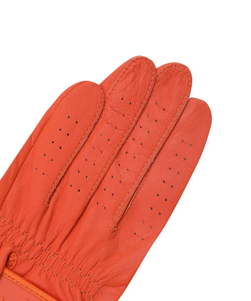 Vice Golf Atelier Women's Logo Gloves (BOTH HANDS) - Orange