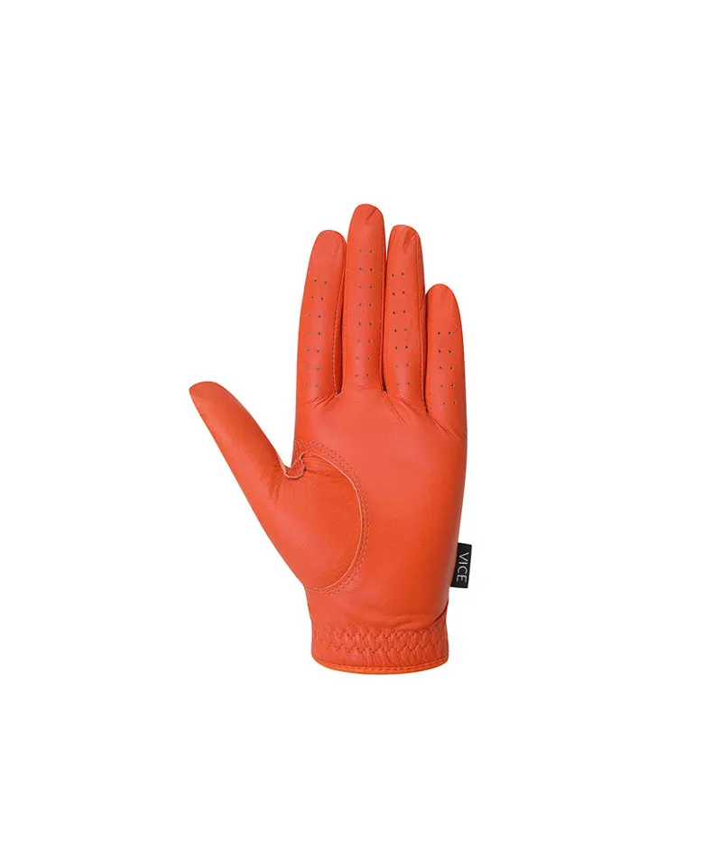 Vice Golf Atelier Women's Logo Gloves (BOTH HANDS) - Orange