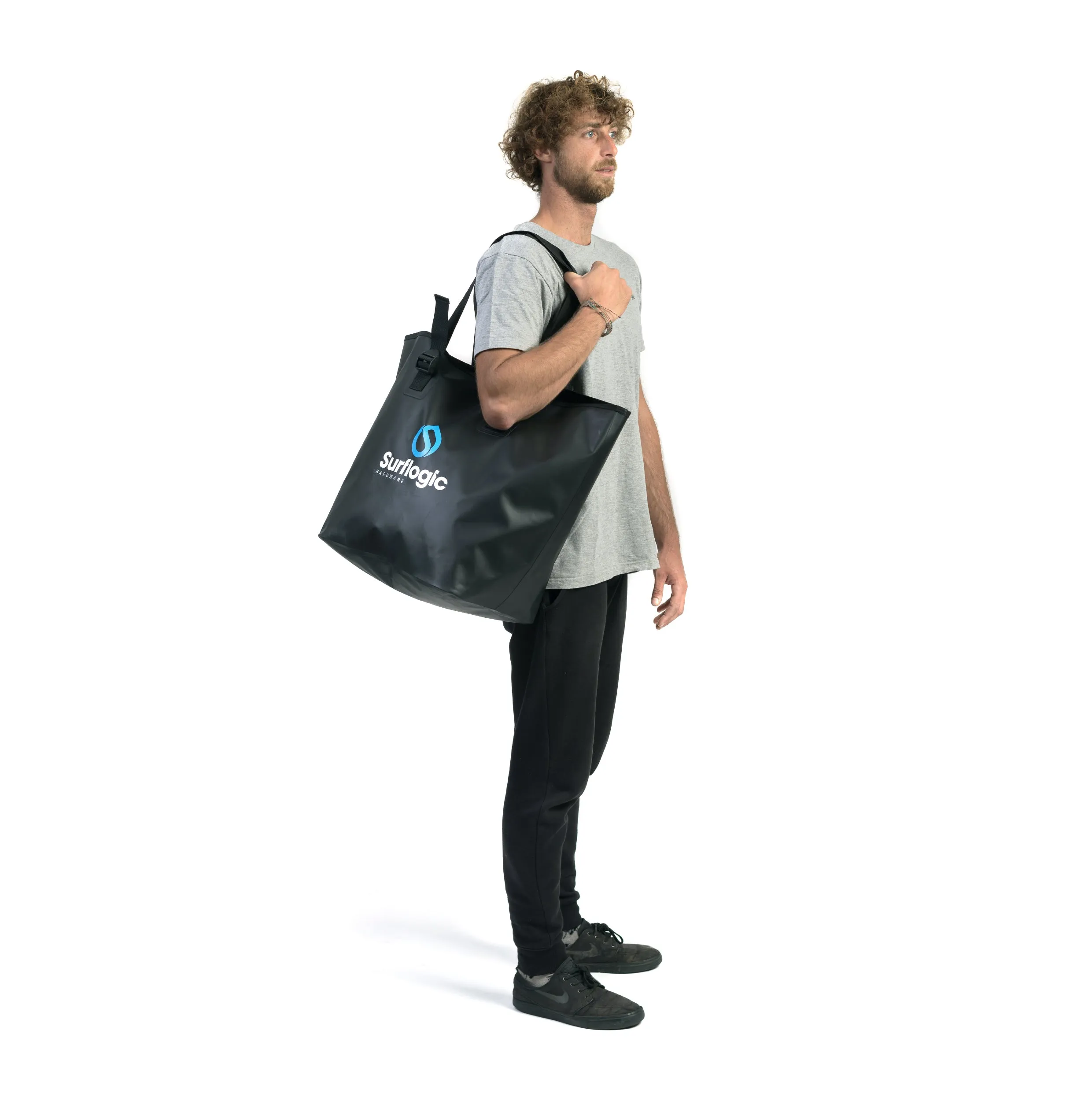 Waterproof Beach Bucket Bag - Olive Green