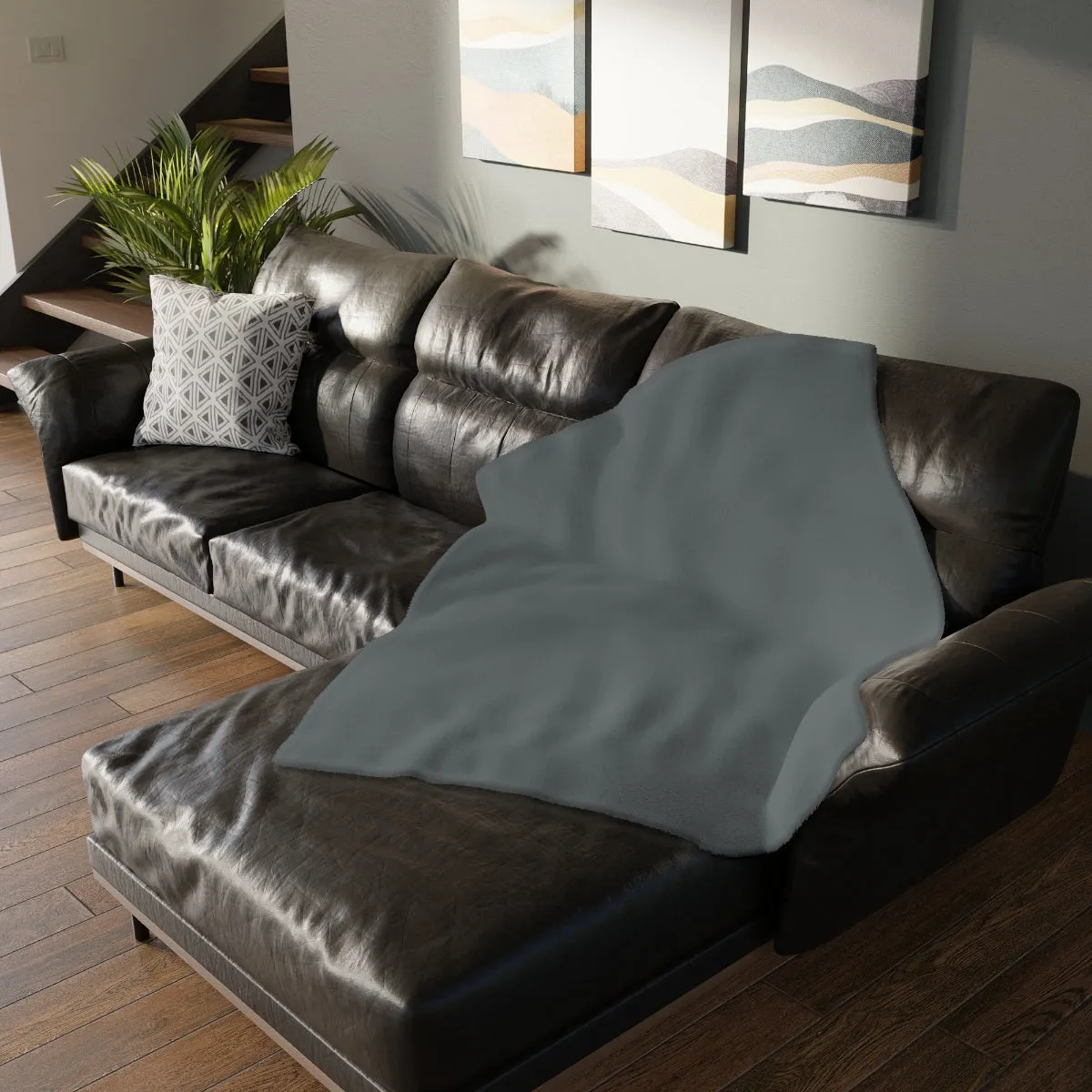 WEDNESDAY - Velveteen Minky Blanket (Two-sided print)