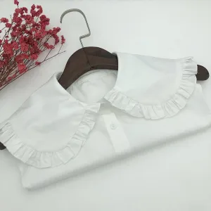 White Cotton Collar