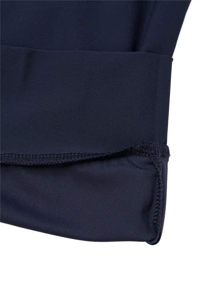 WideAngle: TO Front Print Mock Neck T-Shirt L - 2 Colors