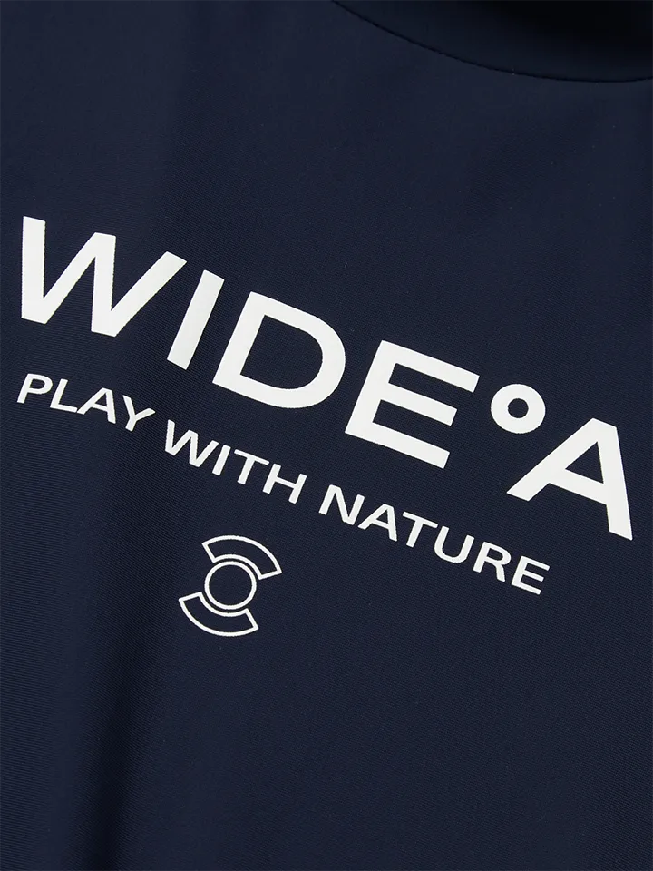 WideAngle: TO Front Print Mock Neck T-Shirt L - 2 Colors