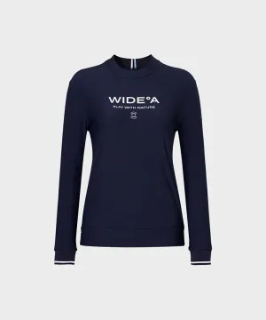 WideAngle: TO Front Print Mock Neck T-Shirt L - 2 Colors