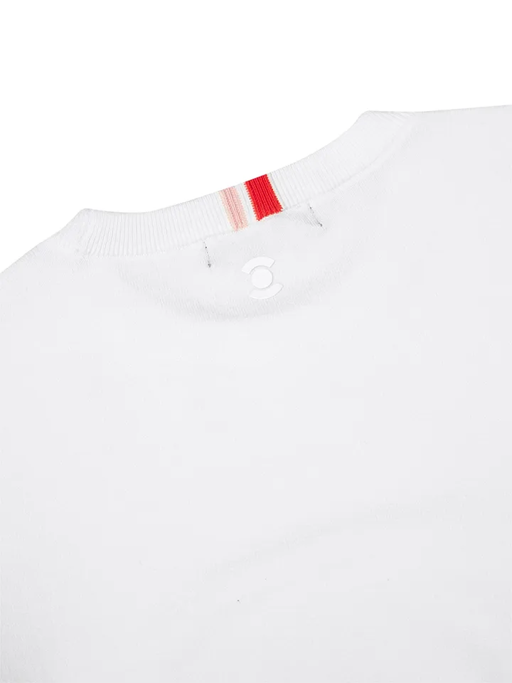 WideAngle: TO Logo Intarsia Round Neck Sweater L - 3 Colors