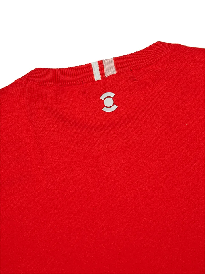 WideAngle: TO Logo Intarsia Round Neck Sweater L - 3 Colors