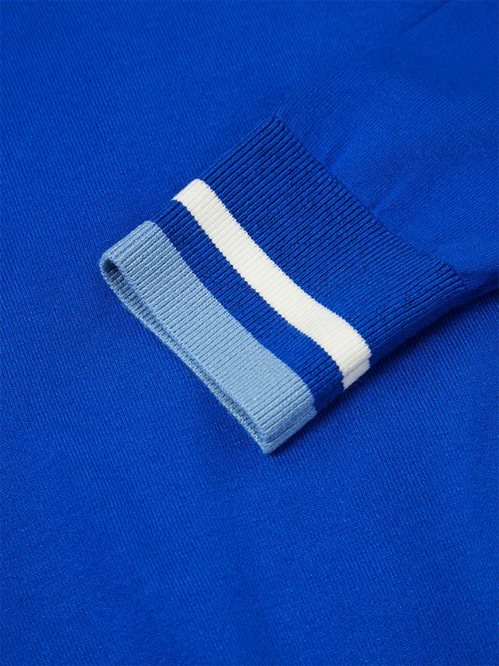 WideAngle: TO Logo Intarsia Round Neck Sweater L - 3 Colors
