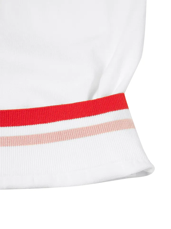 WideAngle: TO Logo Intarsia Round Neck Sweater L - 3 Colors