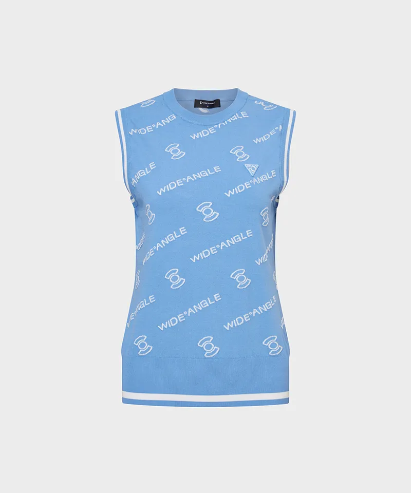 WideAngle: TO Logo Pattern Jacquard Vest L - 2 Colors