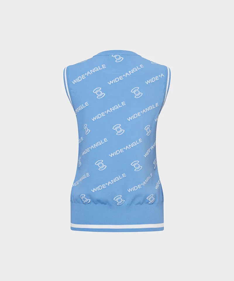 WideAngle: TO Logo Pattern Jacquard Vest L - 2 Colors