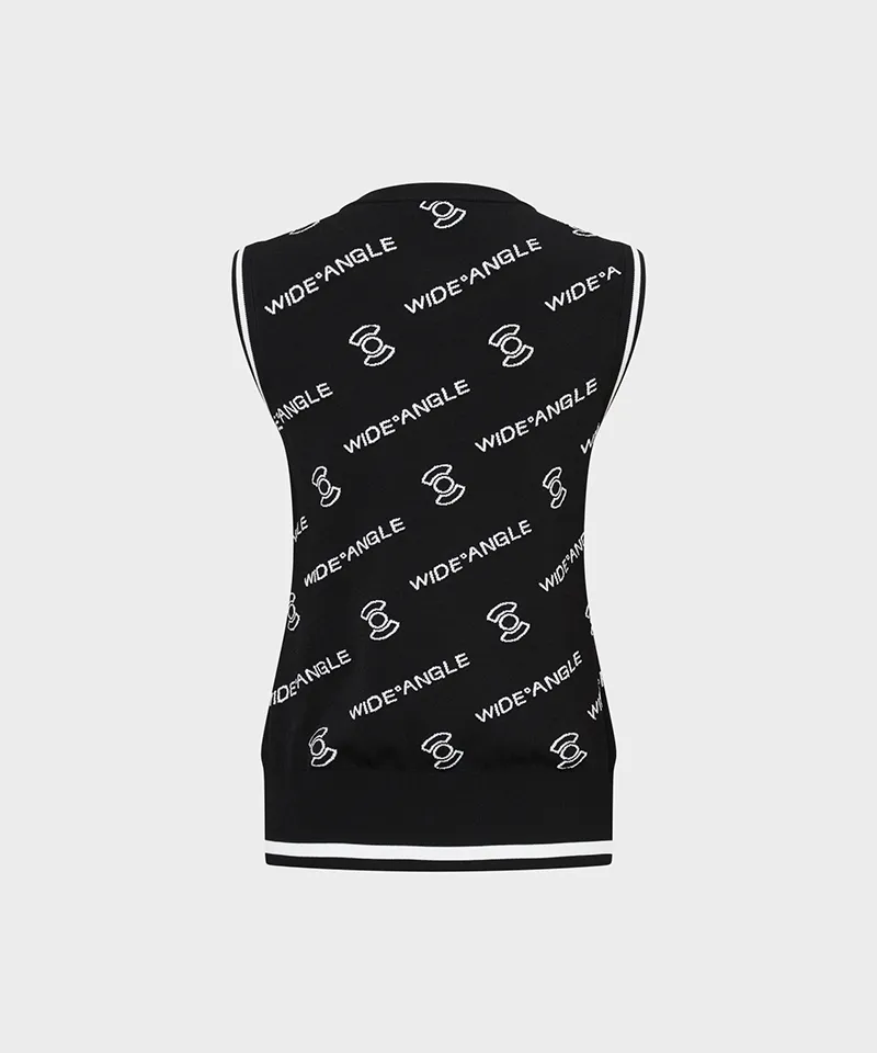 WideAngle: TO Logo Pattern Jacquard Vest L - 2 Colors