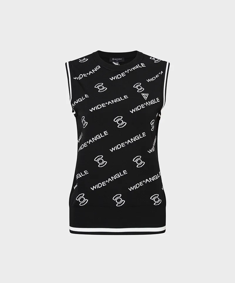 WideAngle: TO Logo Pattern Jacquard Vest L - 2 Colors