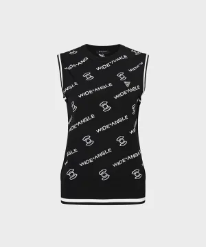 WideAngle: TO Logo Pattern Jacquard Vest L - 2 Colors