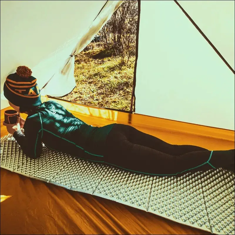Widesea camping mat portable sleeping pad picnic foam bed mattress travel trekking equipment
