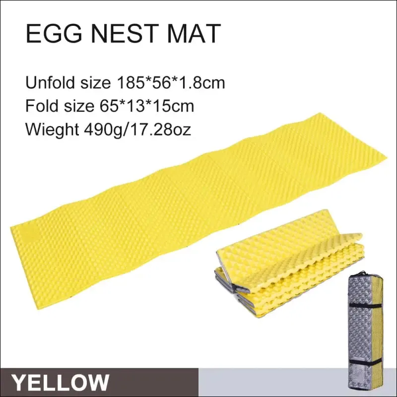 Widesea camping mat portable sleeping pad picnic foam bed mattress travel trekking equipment