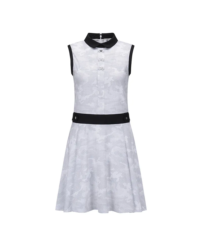 Women Camo Flage Onepiece - White