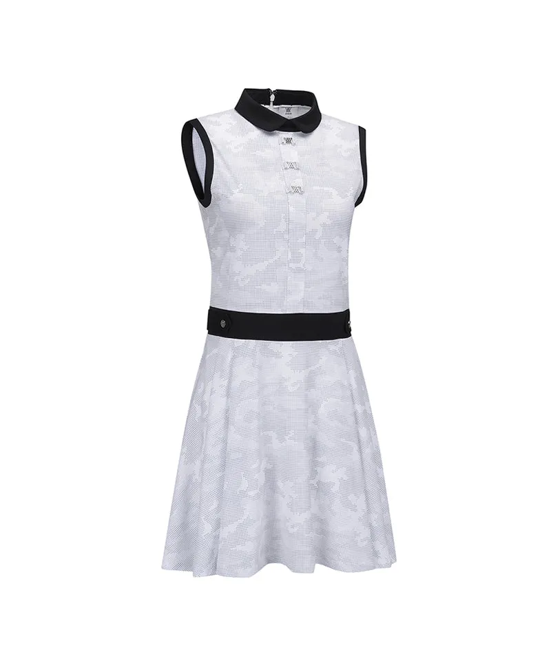 Women Camo Flage Onepiece - White