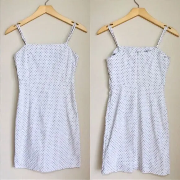 ✨Women Off White &amp; Black Polka Dot Bodycon Dress✨
