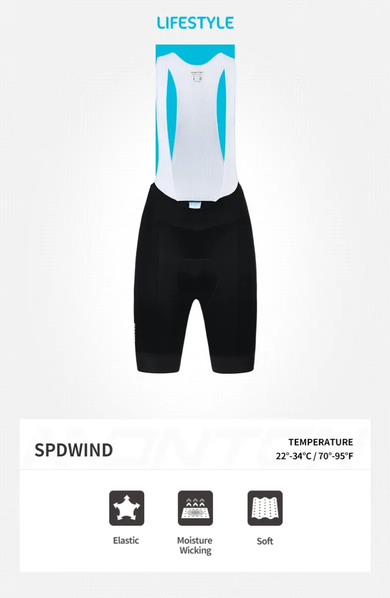 WOMENS CYCLING BIB SHORTS LIFESTYLE SPDWIND