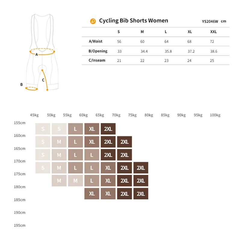 WOMENS CYCLING BIB SHORTS LIFESTYLE SPDWIND