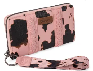 Wrangler Cow Print Wallet