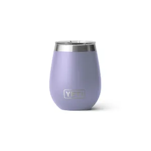 Yeti Rambler 10 Oz Wine Tumbler with Magslider Lid Cosmic Lilac