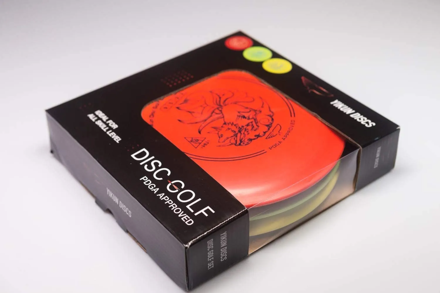 Yikun Discs Starter Disc Golf Set